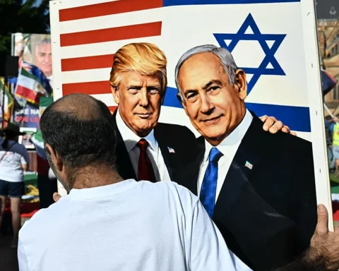 Трамп и Нетаньяху