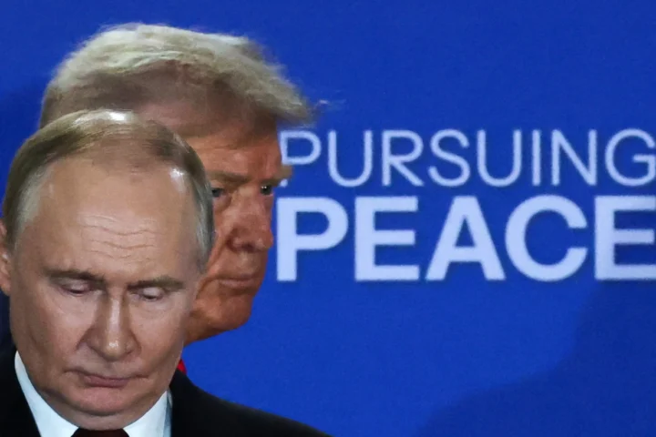 Владимир Путин и Дональд Трамп