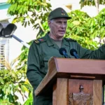 Президент Кубы Мигель Диас-Канель