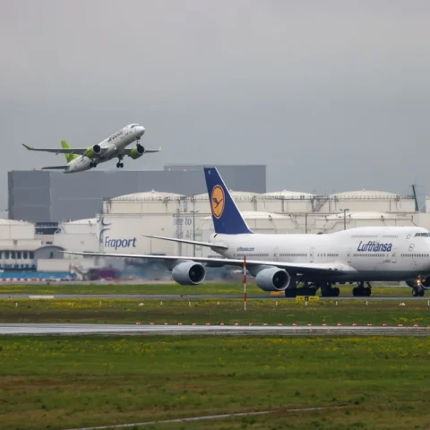 Самолет компании Deutsche Lufthansa AG