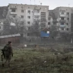 Украинский солдат