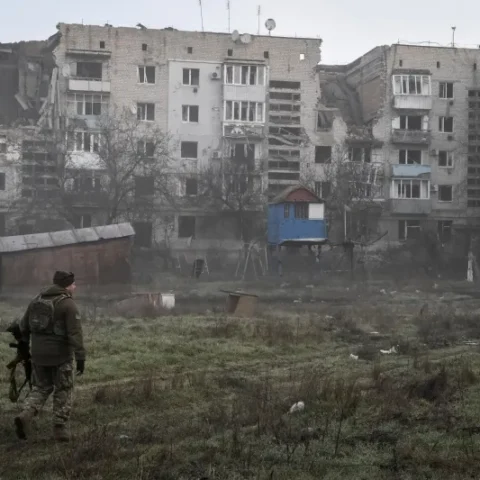 Украинский солдат