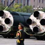 Демонстрация ядерных ракет