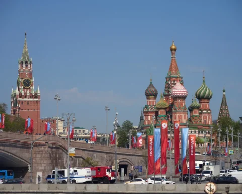 Меры безопасности возле Красной площади