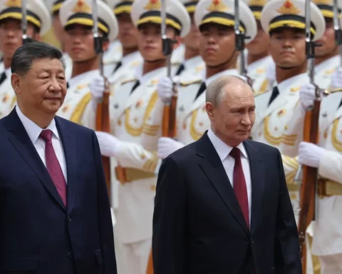 Си Цзиньпин и Владимир Путин
