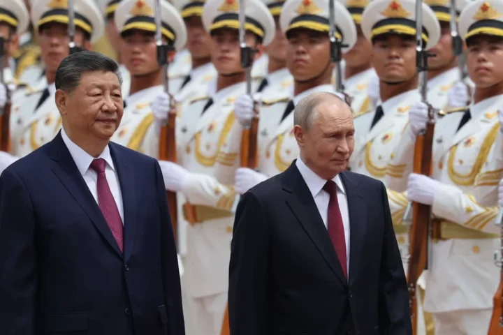 Си Цзиньпин и Владимир Путин