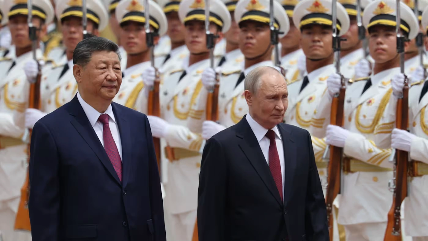 Си Цзиньпин и Владимир Путин