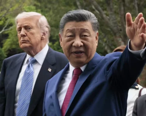 Trump and Xi Jinping