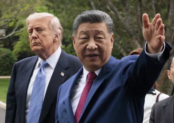 Trump and Xi Jinping