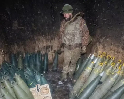 Украинский солдат