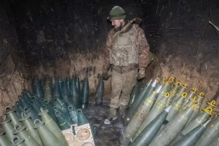 Украинский солдат