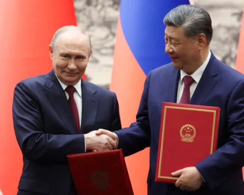 Владимир Путин и Си Цзиньпин