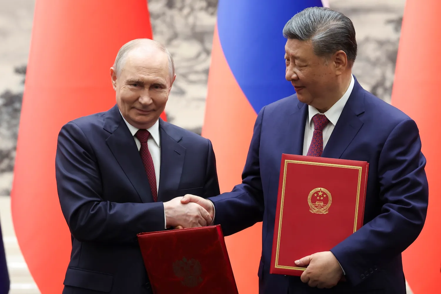 Владимир Путин и Си Цзиньпин