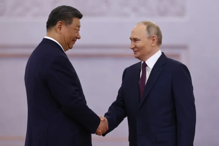 Владимир Путин и Си Цзиньпин