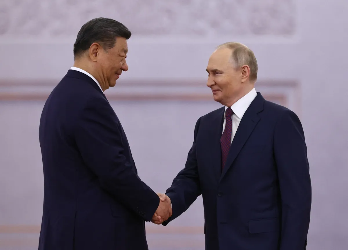 Vladimir Putin and Xi Jinping