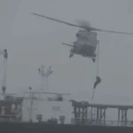 French forces board the oil tanker