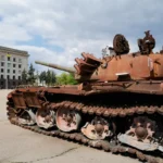 Подбитый танк