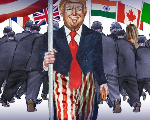 трамп и европейские лидеры