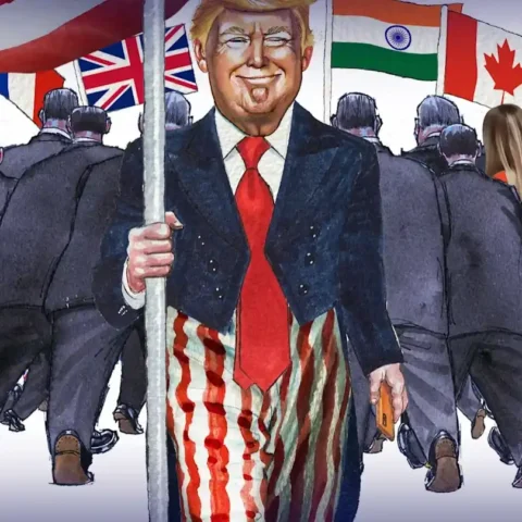 трамп и европейские лидеры
