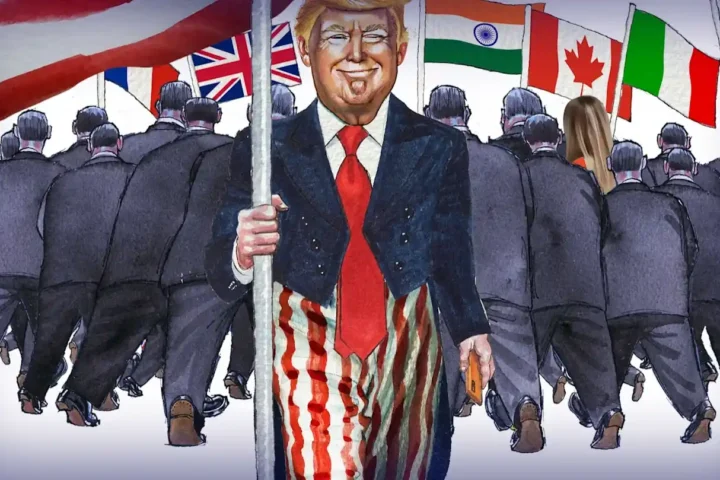 трамп и европейские лидеры