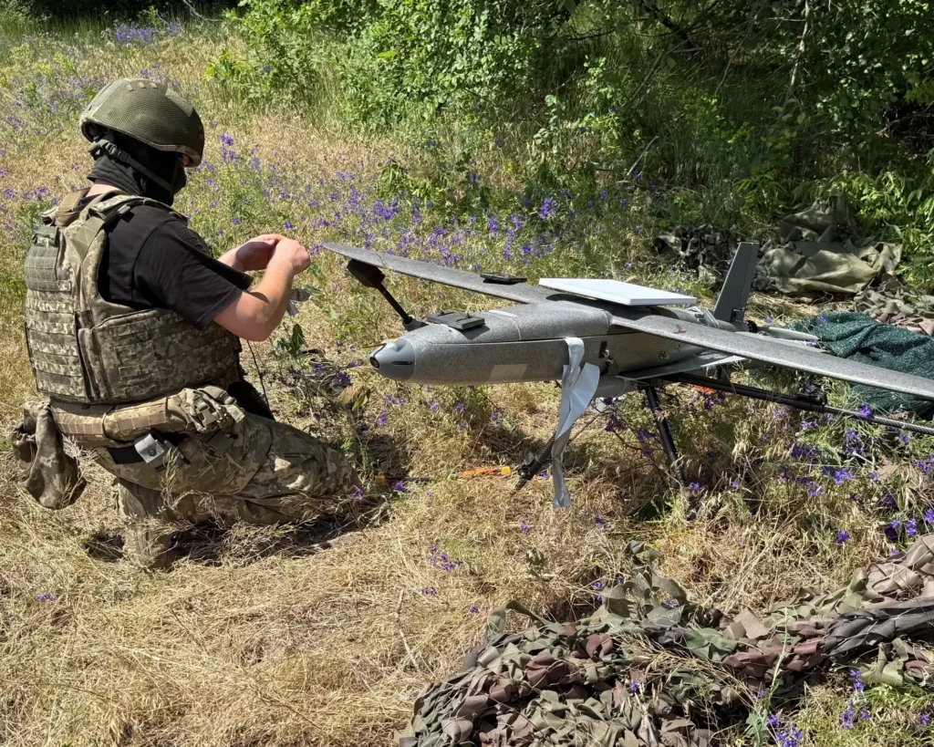 Украинский военнослужащий