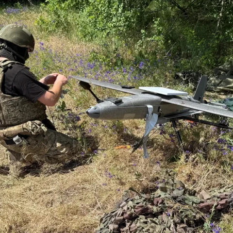 Украинский военнослужащий