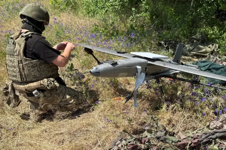 Украинский военнослужащий