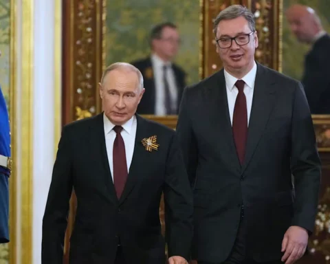 Владимир Путин и Александр Вучич