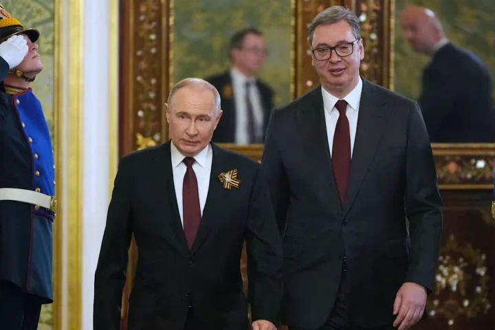 Владимир Путин и Александр Вучич