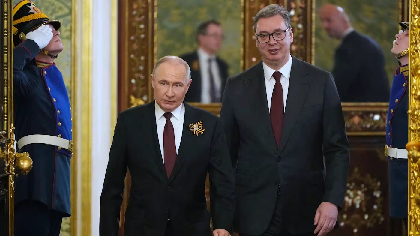 Владимир Путин и Александр Вучич